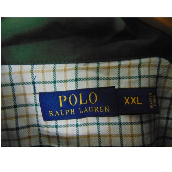 Polo Ralph Lauren Men 2XL Jacket Windbreaker Green - Picture 3 of 4